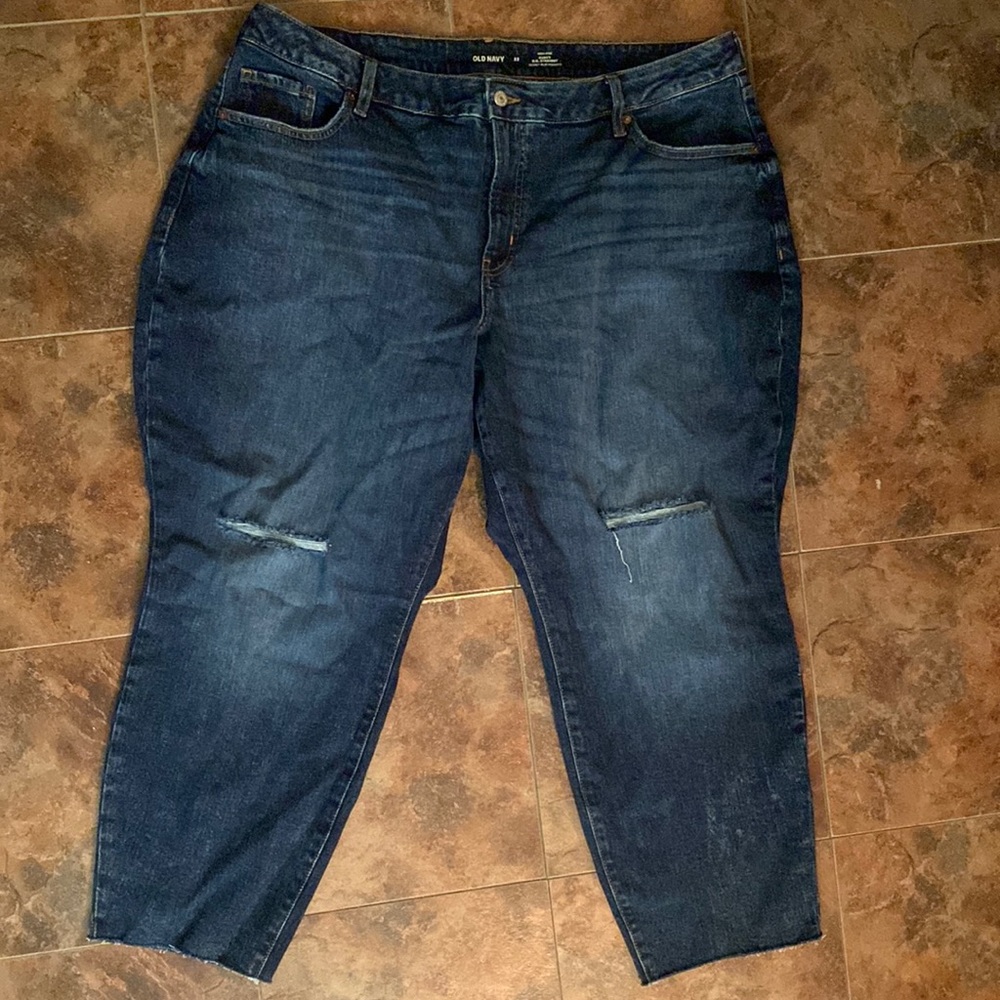 NWOT Old Navy Curvy OG Straight Denim